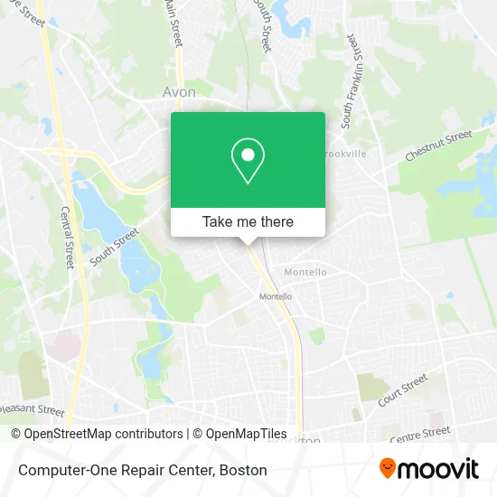 Computer-One Repair Center map