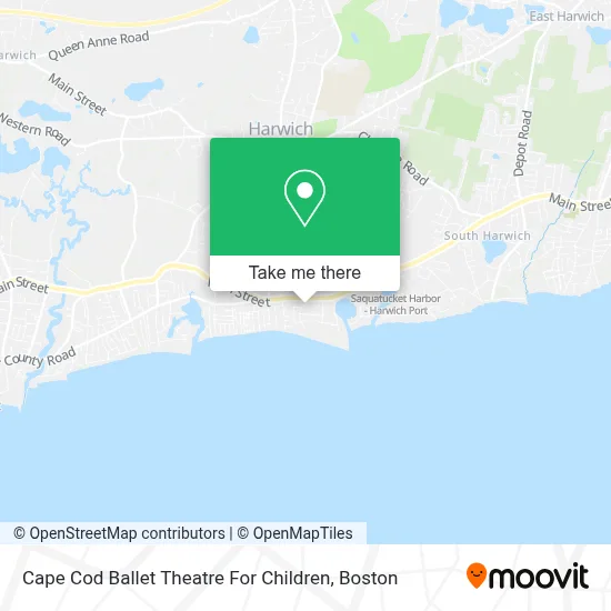 Cape Cod Ballet Theatre For Children map