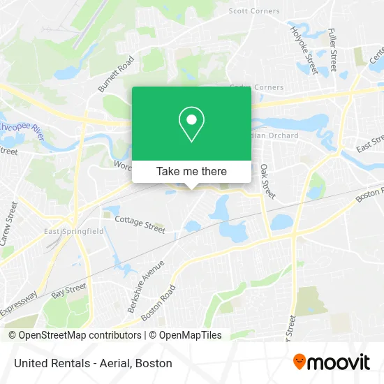 United Rentals - Aerial map