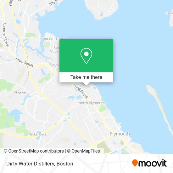 Dirty Water Distillery map