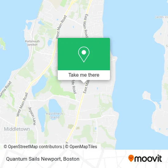 Quantum Sails Newport map
