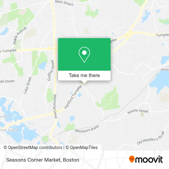 Seasons Corner Market map