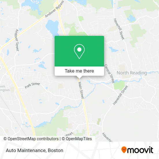 Auto Maintenance map