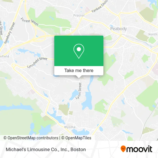 Michael's Limousine Co., Inc. map