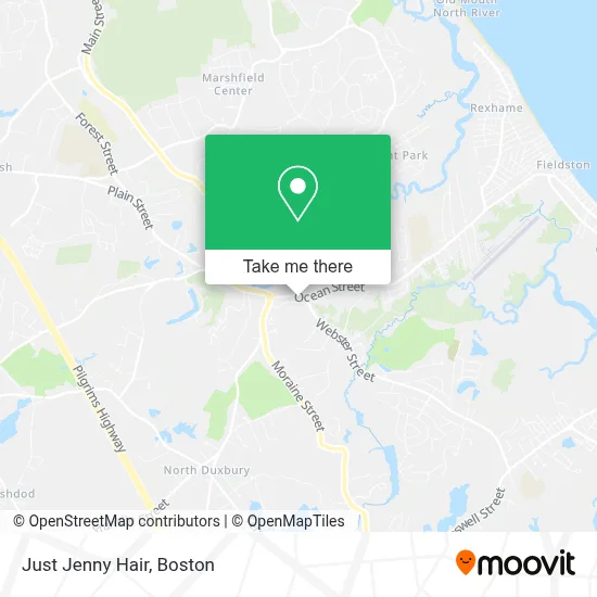 Just Jenny Hair map