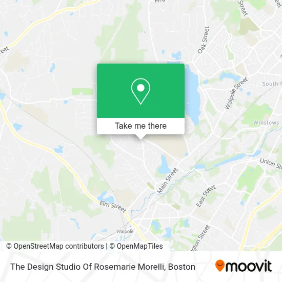 The Design Studio Of Rosemarie Morelli map