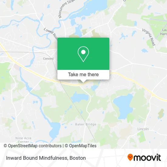Inward Bound Mindfulness map