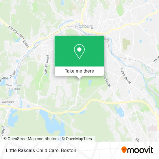 Little Rascals Child Care map