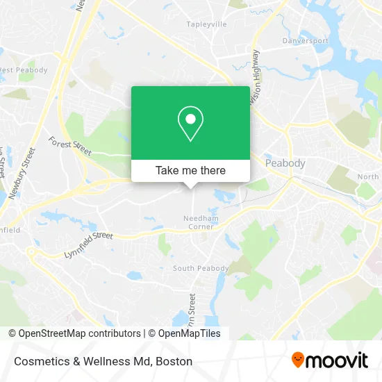 Cosmetics & Wellness Md map