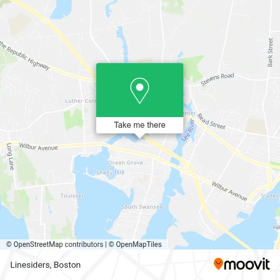 Linesiders map