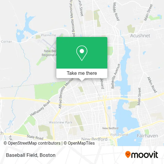 Baseball Field map