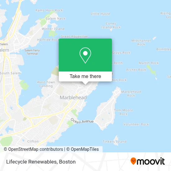 Lifecycle Renewables map