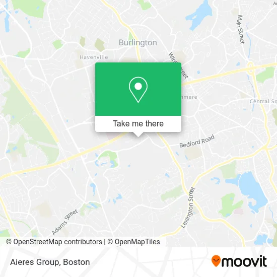 Aieres Group map