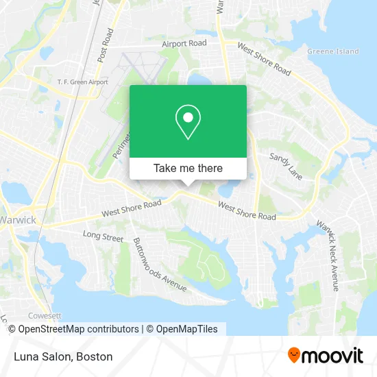 Salon Luna map