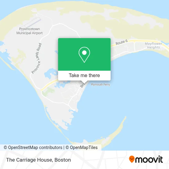 The Carriage House map