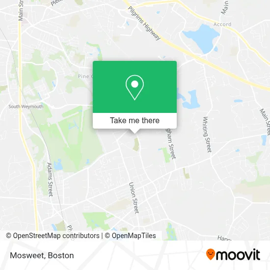 Mosweet map