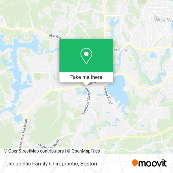Decubellis Family Chiropractic map