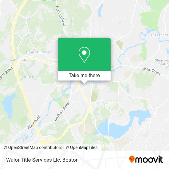 Walor Title Services Llc map