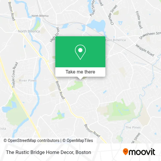 The Rustic Bridge Home Decor map