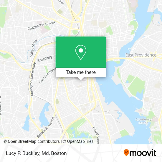 Lucy P. Buckley, Md map