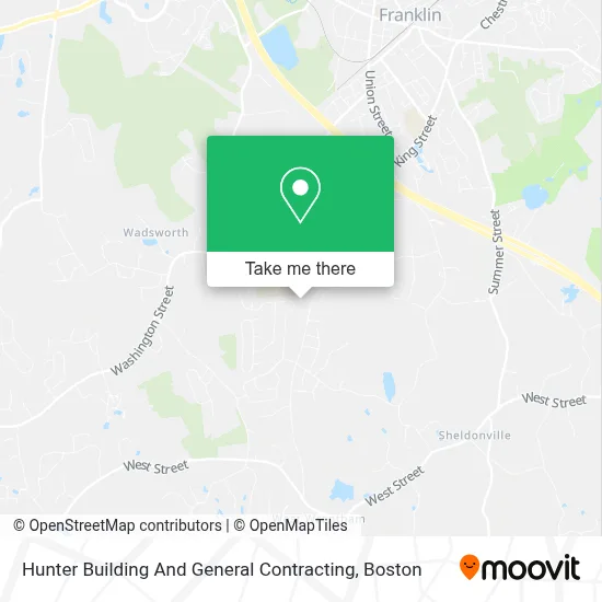 Hunter Building And General Contracting map