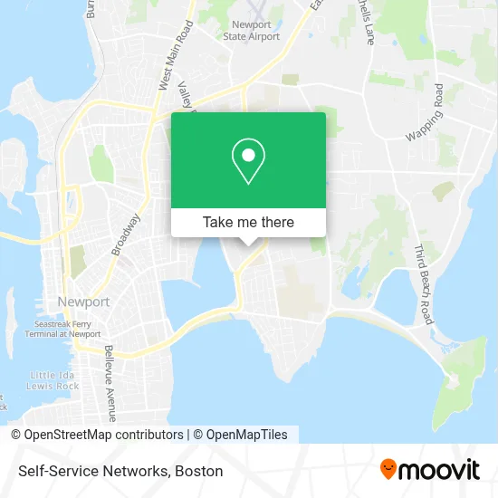 Self-Service Networks map