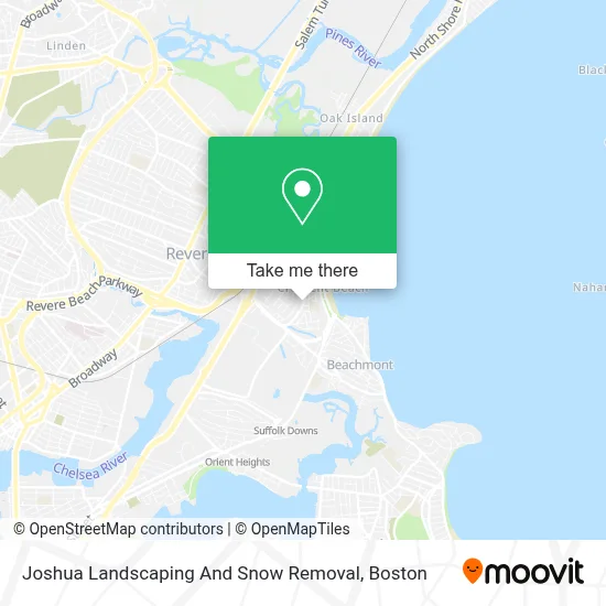Joshua Landscaping And Snow Removal map