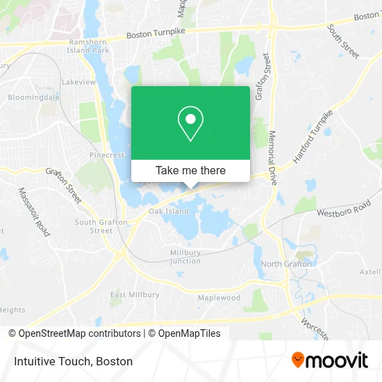 Intuitive Touch map