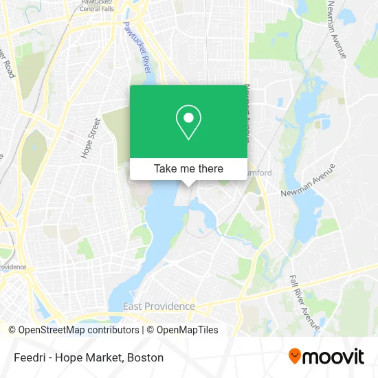 Feedri - Hope Market map