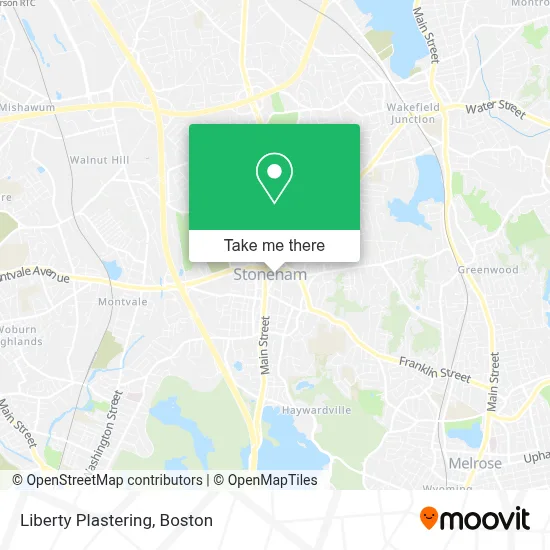 Liberty Plastering map