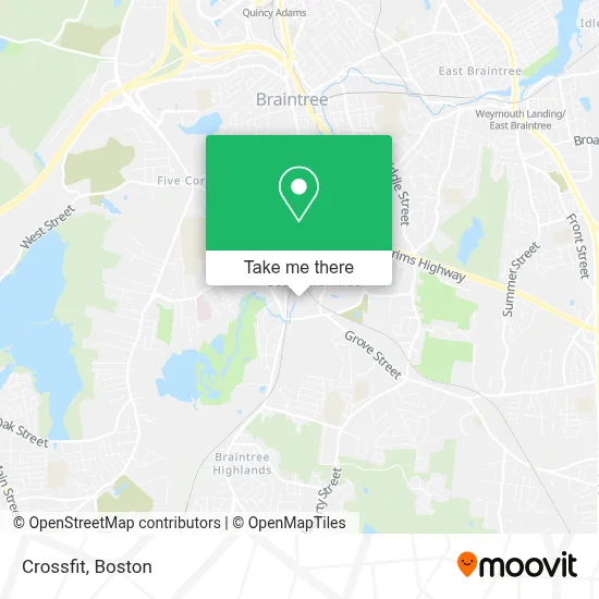 Crossfit map