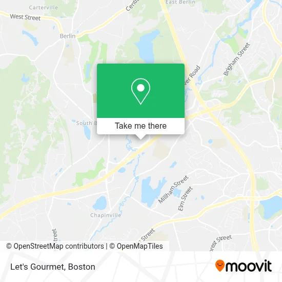 Let's Gourmet map