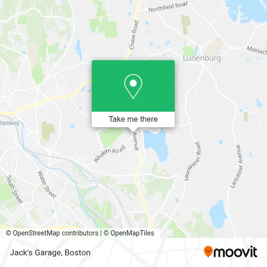 Jack's Garage map