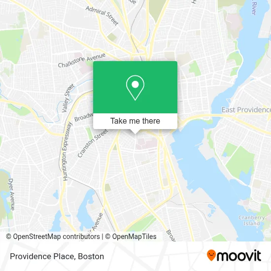 Providence Place map