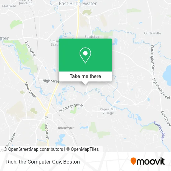 Rich, the Computer Guy map