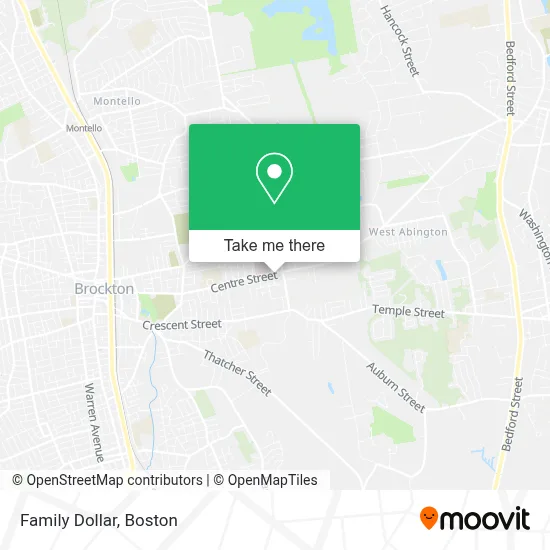 Family Dollar map