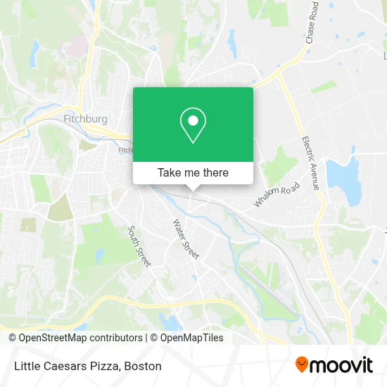 Little Caesars Pizza map