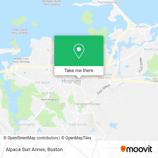 Alpaca Suri Annex map