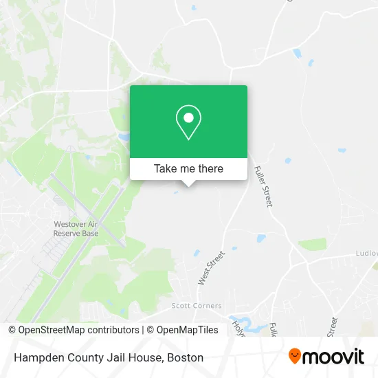 Hampden County Jail House map