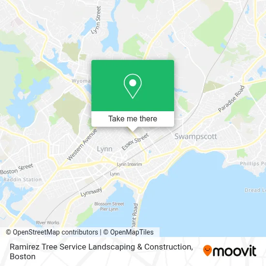 Ramirez Tree Service Landscaping & Construction map