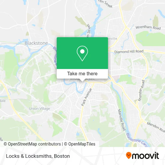 Locks & Locksmiths map