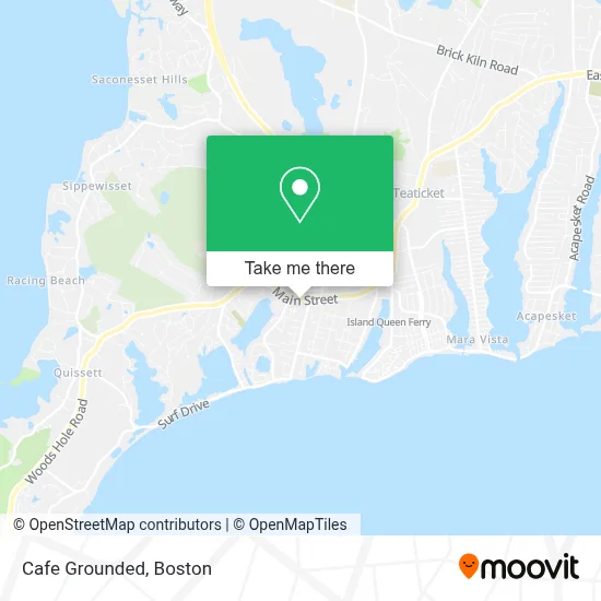 Cafe Grounded map