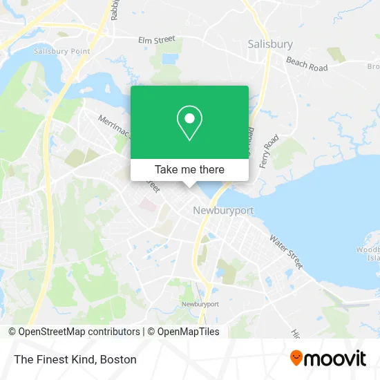 The Finest Kind map