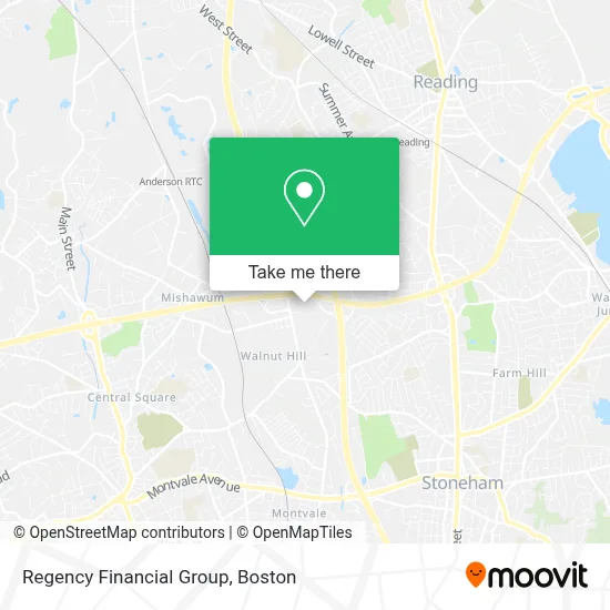Regency Financial Group map