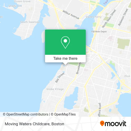 Moving Waters Childcare map