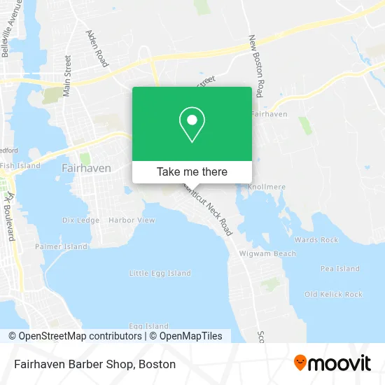 Fairhaven Barber Shop map