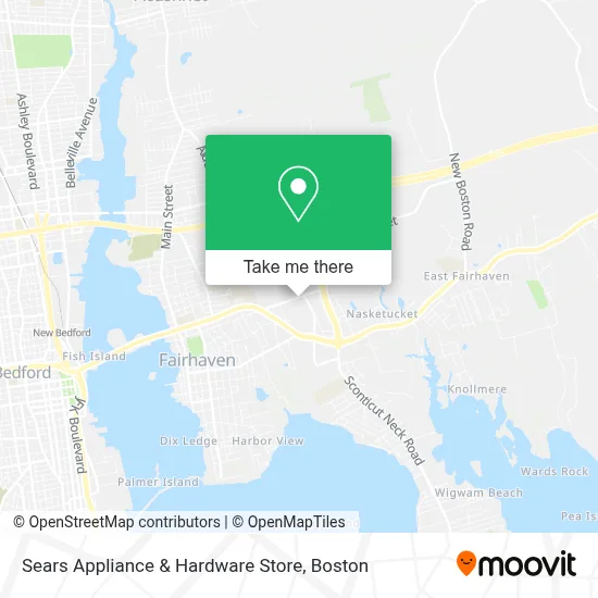 Sears Appliance & Hardware Store map