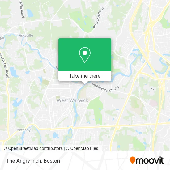The Angry Inch map
