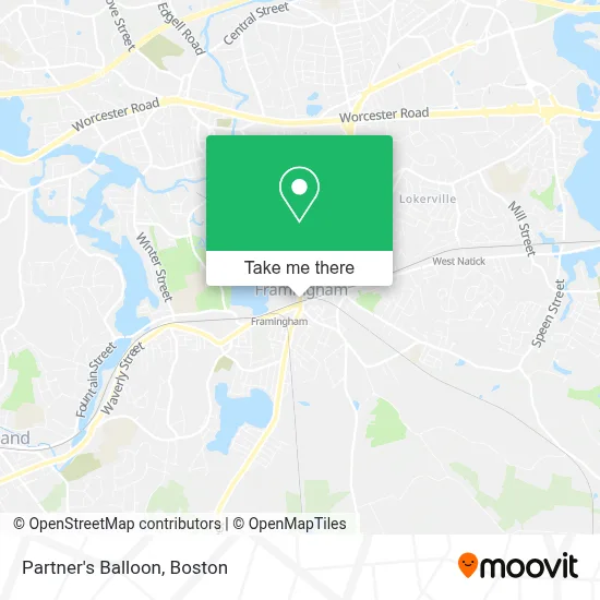 Partner's Balloon map