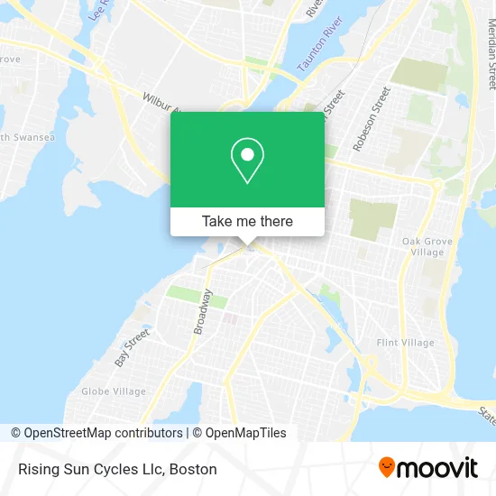 Rising Sun Cycles Llc map